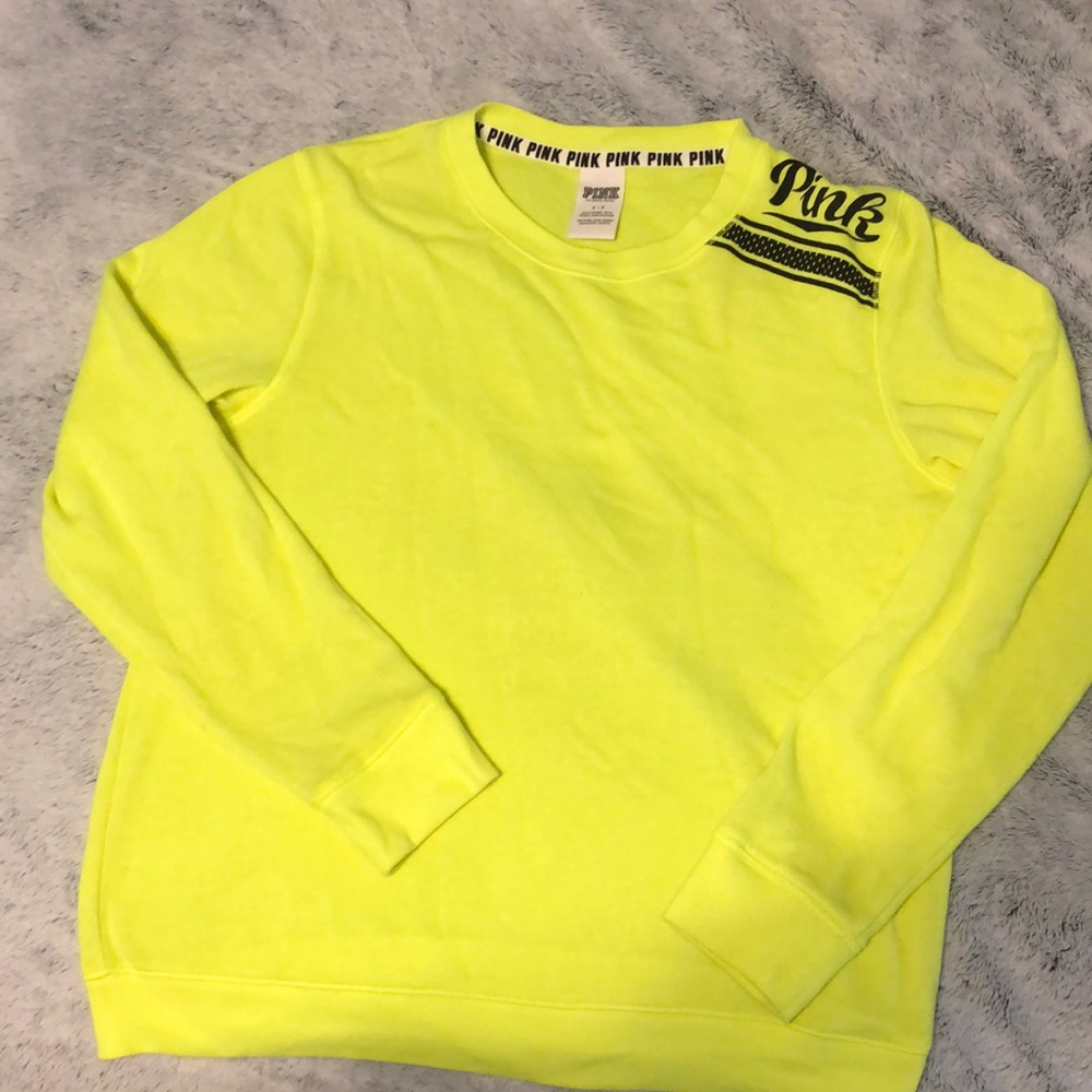 PINK Crew Lightweight Sweater